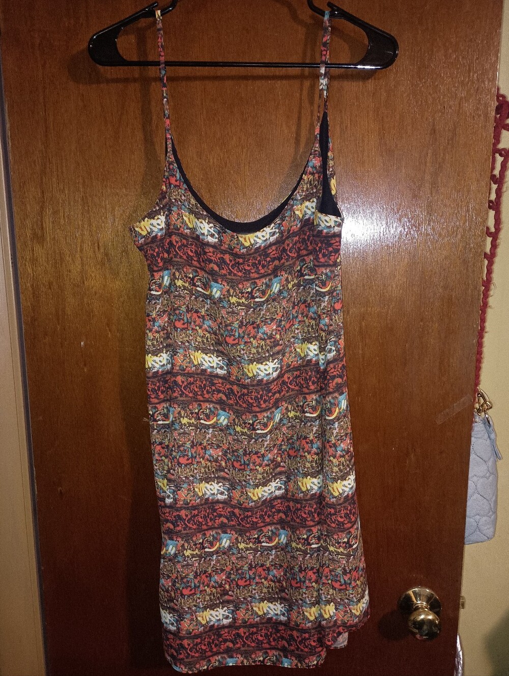 Sam Edelman Graffiti Print Tank Top Women's Size M Like New